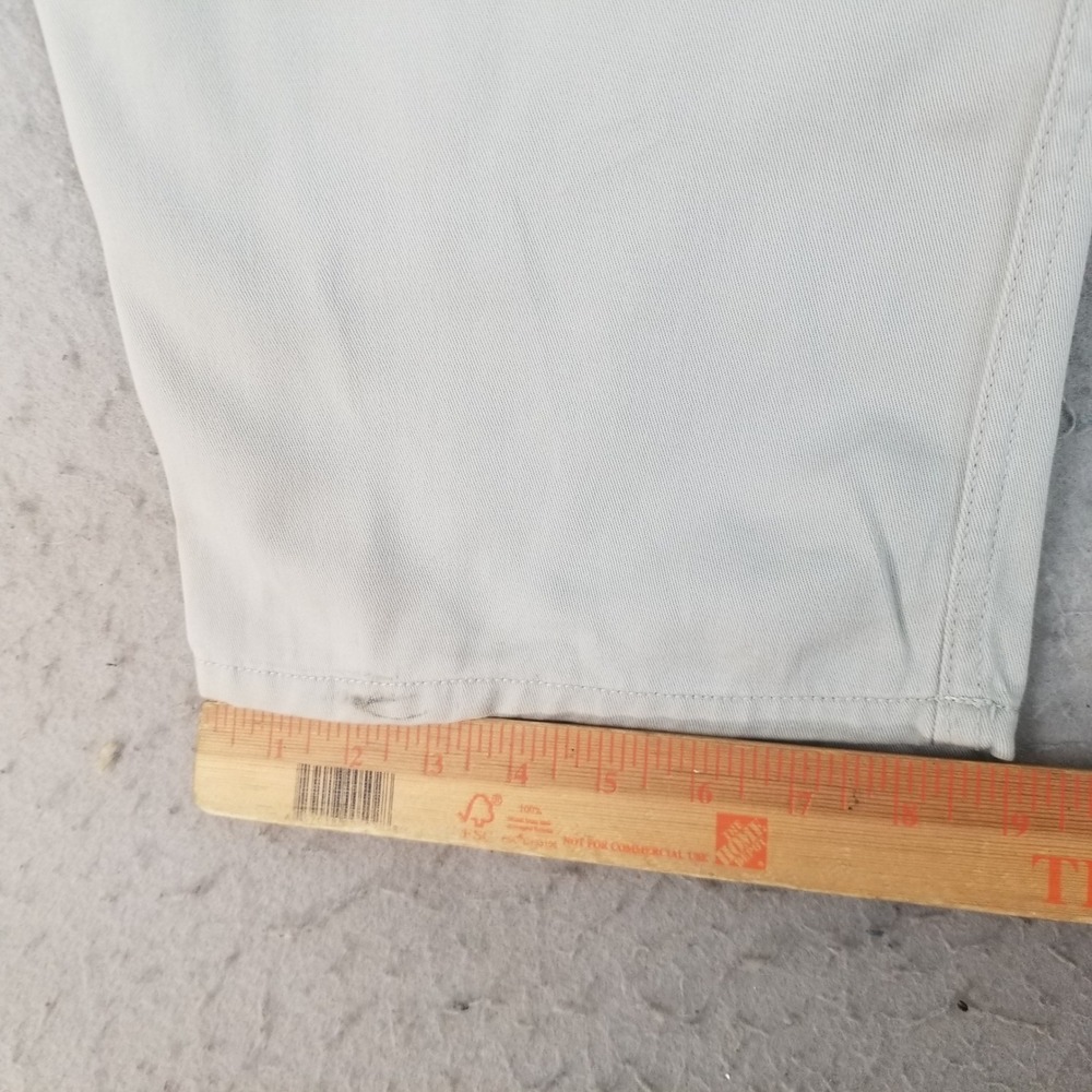 Indigo Palms Pants Men 36x32‎ Cream Classic Fit Tencel Cotton Straight Khaki - Picture 9 of 10
